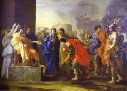 The Continence of Scipio, Poussin
